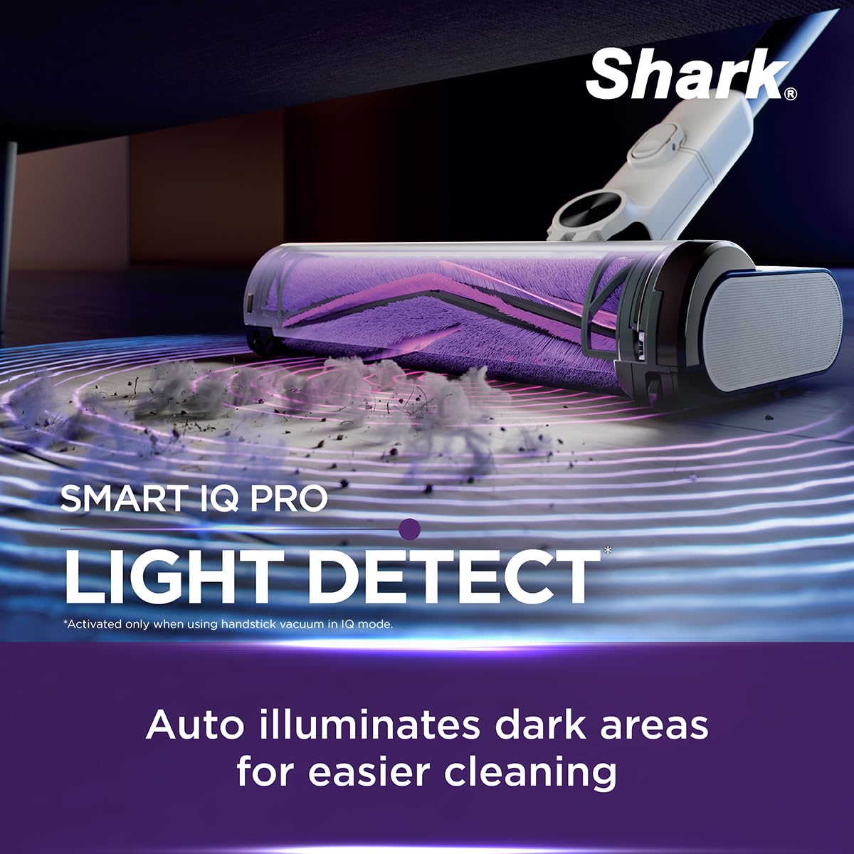Shark CleanSense IQ+ Cordless Vacuum, Smart IQ PRO with 4 Smart